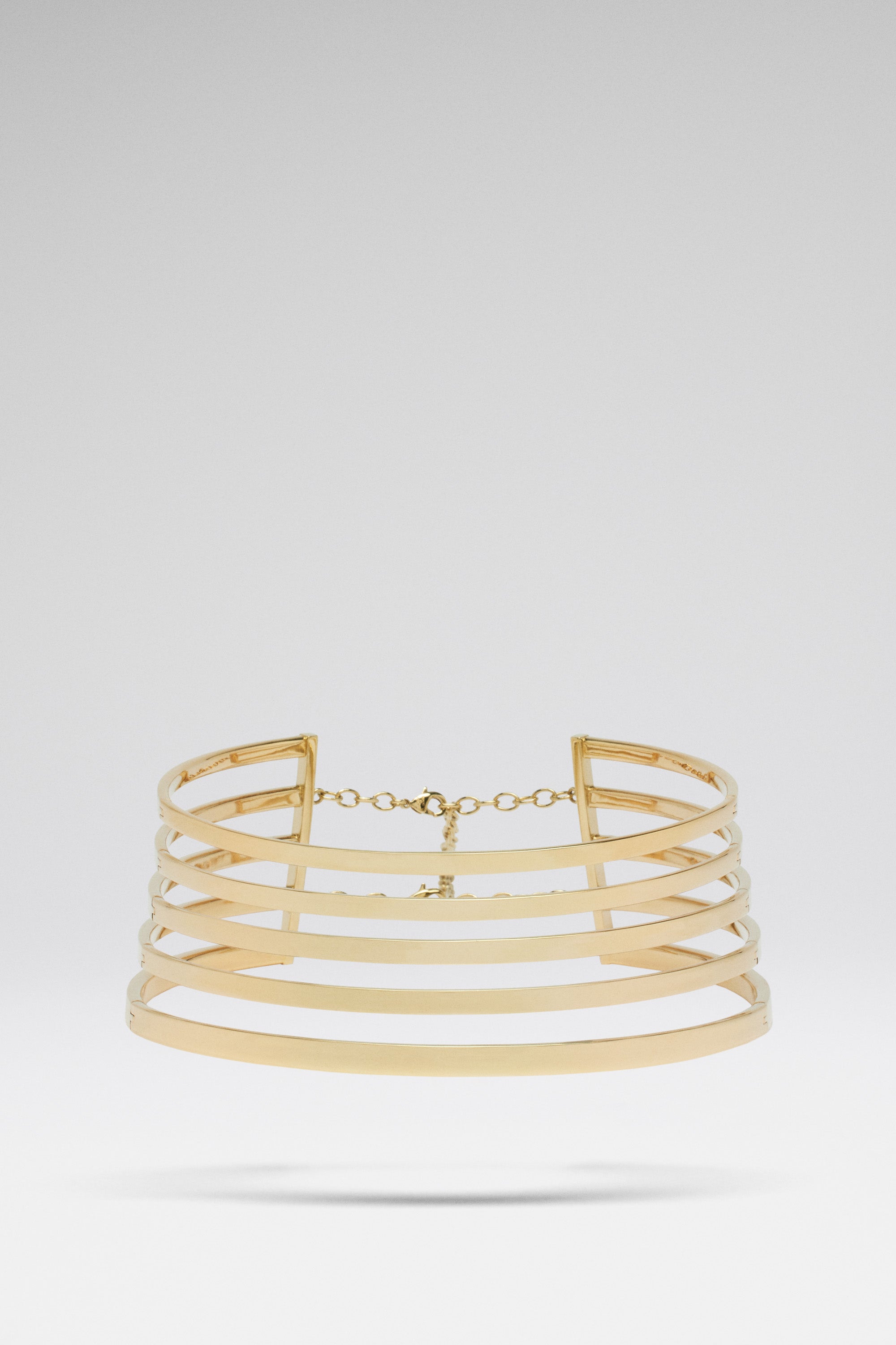 ネックレス・ペンダント AMINA MUADDI NECKLACE (ANGELICACHOKER GOLDBASE) 10J344640ANG_ANGELICA_CHOKER_G