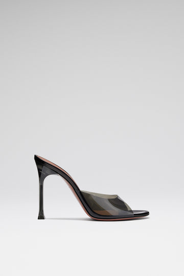 Alexa Glass Slipper 105 Black Pvc