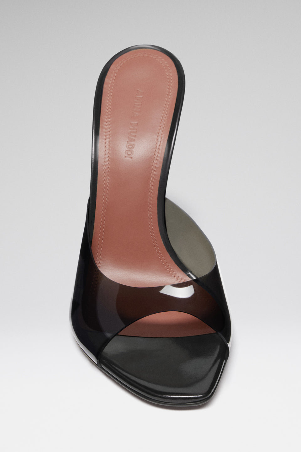 Alexa Glass Slipper 105 Black Pvc