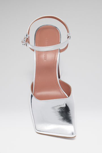 Charlotte Pump 95 Silver Mirror