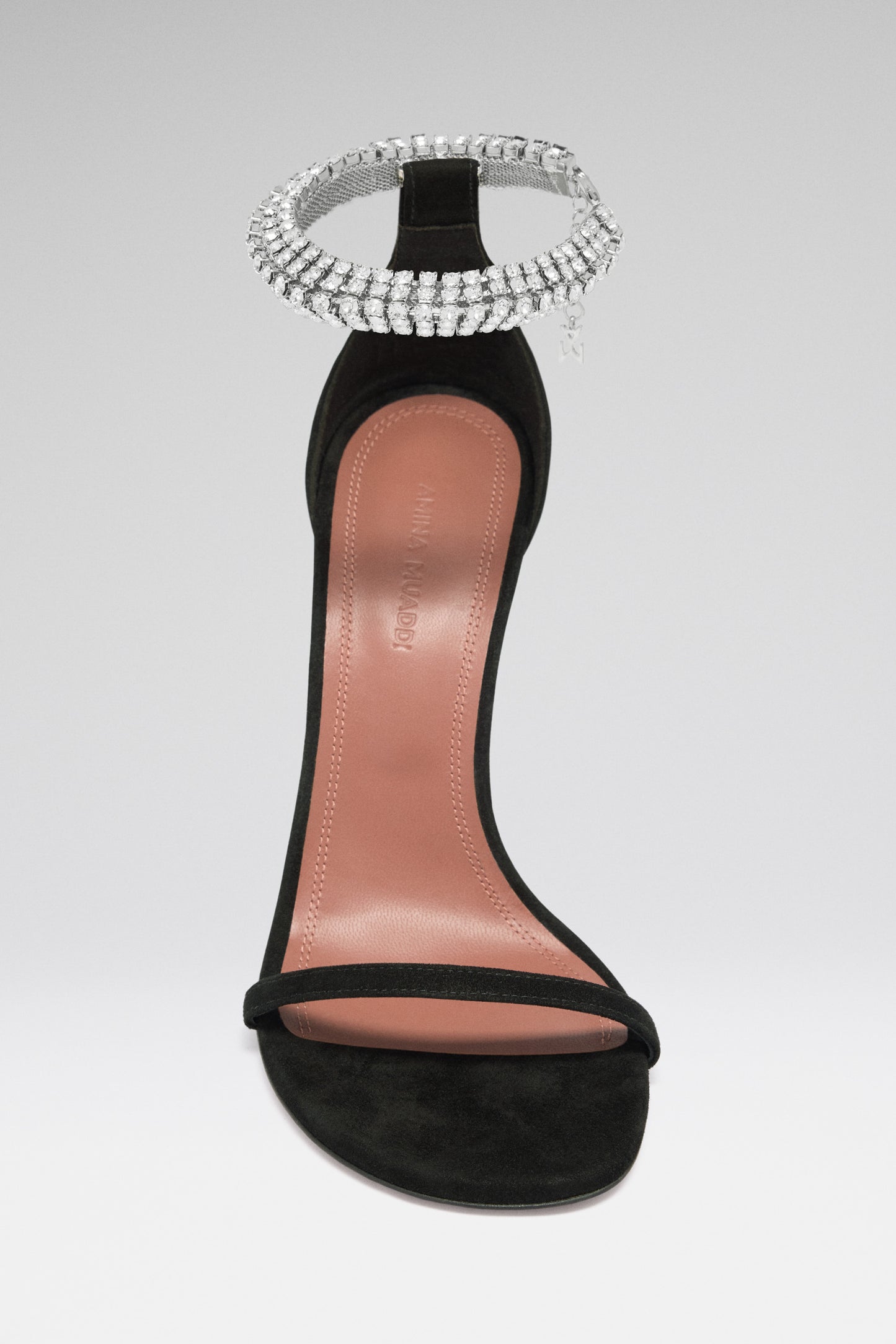 Iman Sandal Black Suede