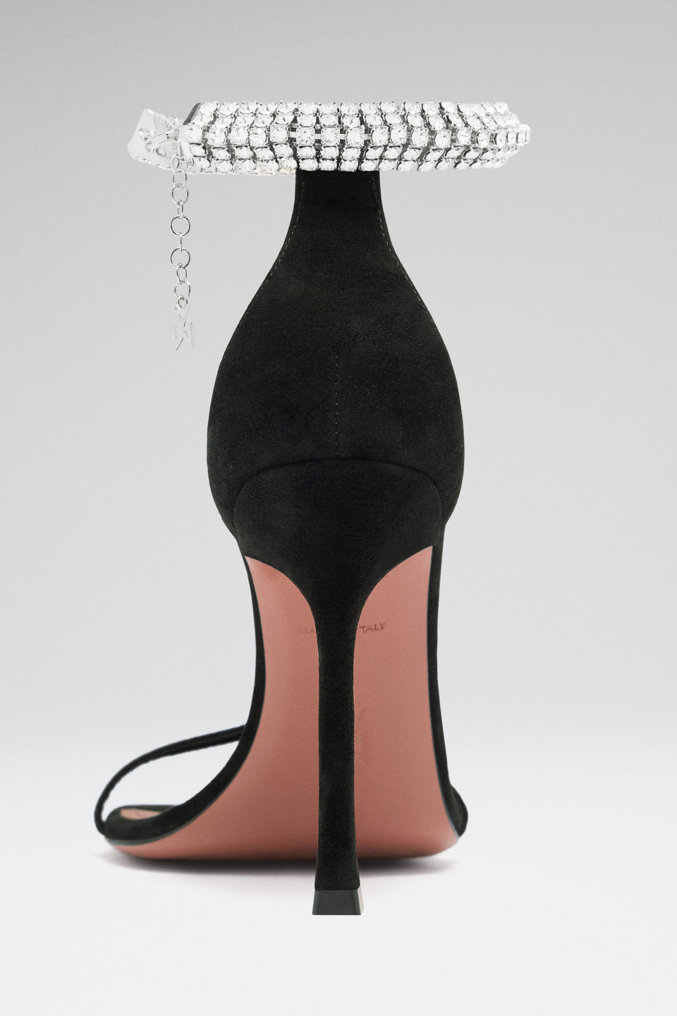 Iman Sandal Black Suede