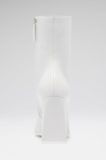 Marine Bootie White Nappa