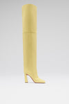 Marine Thigh High Boot Butter Nappa