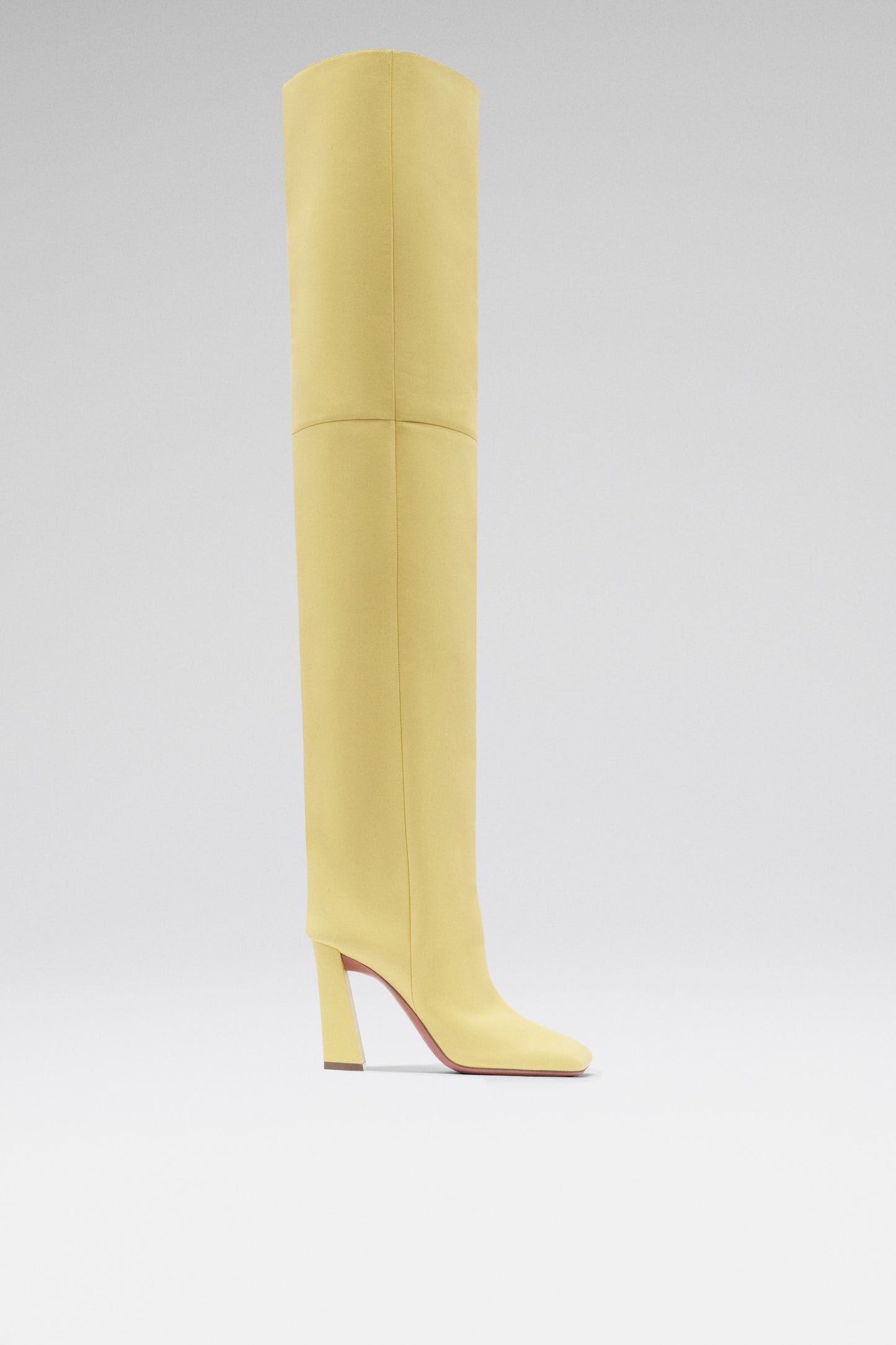 Marine Thigh High Boot Butter Nappa