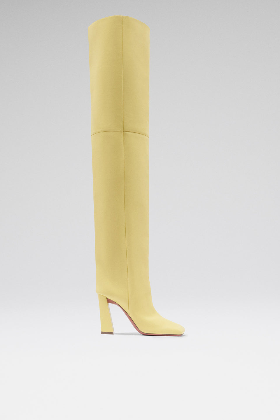 Marine Thigh High Boot Butter Nappa