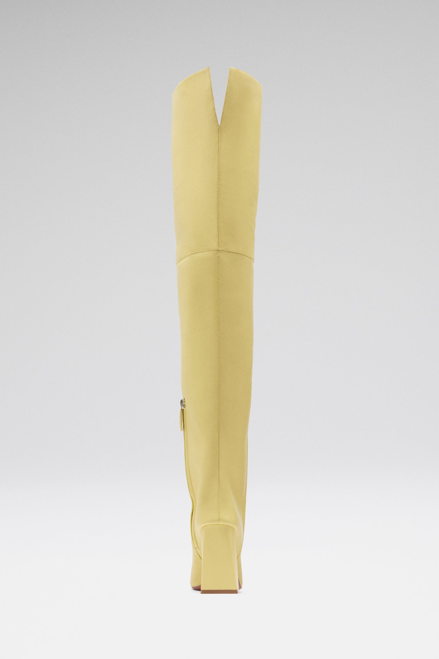 Marine Thigh High Boot Butter Nappa