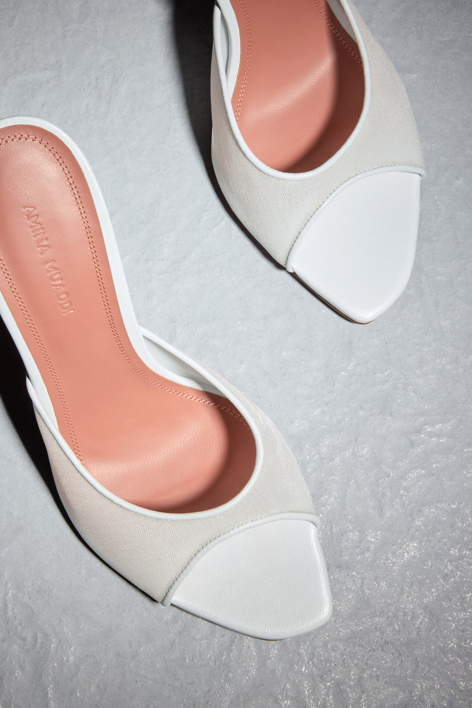 Alexa Mesh Slipper 95 White Mesh