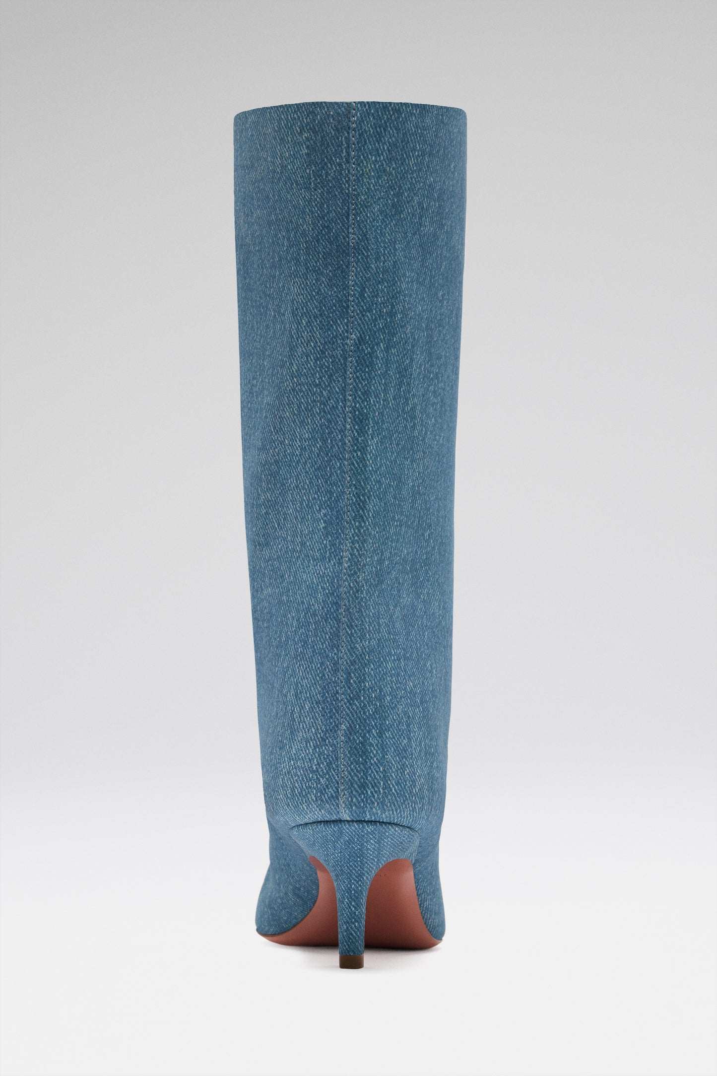 Fiona Boot 60 Suede Printed Denim