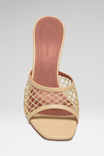 Lupita Net Slipper Beige
