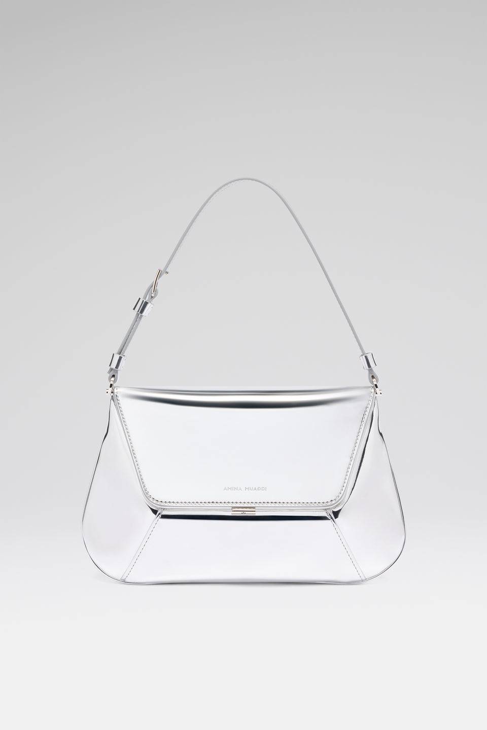 Ami Shoulder Bag Silver Mirror