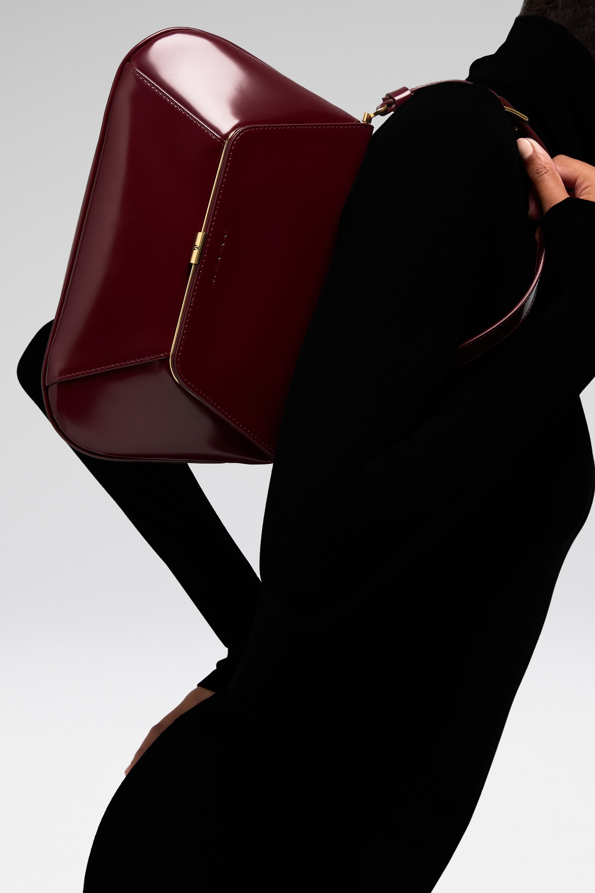 ハンドバッグ AMINA MUADDI HAND BAG (AMISPAZZOLATO BLASILHARD) AMI