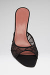 Alexa Lace Slipper 95 Black Lace