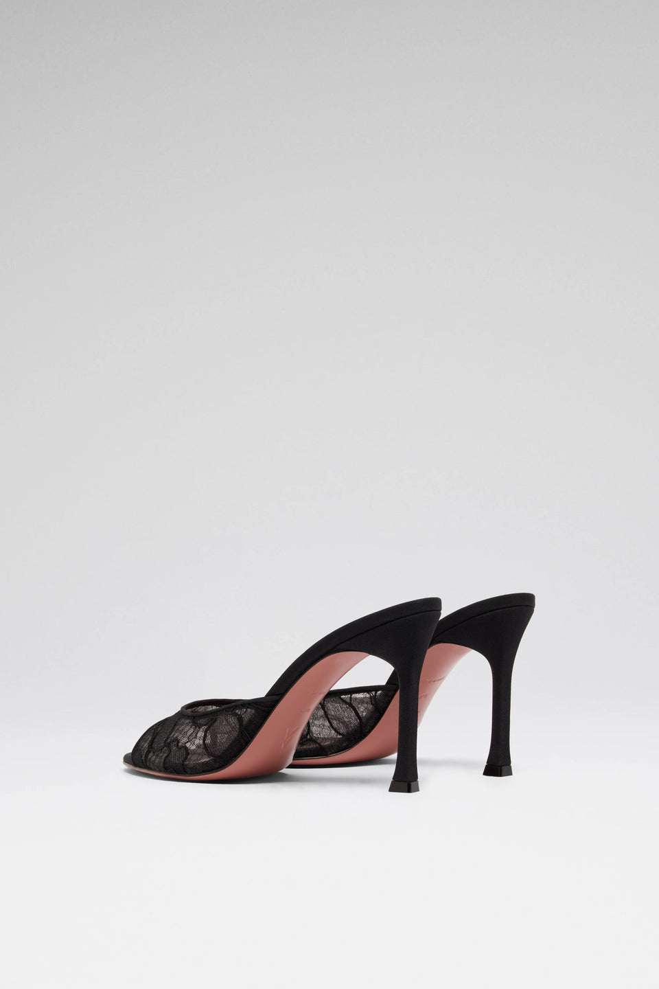 Alexa Lace Slipper 95 Black Lace