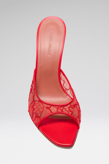 Alexa Lace Slipper 95 Red Lace<img>