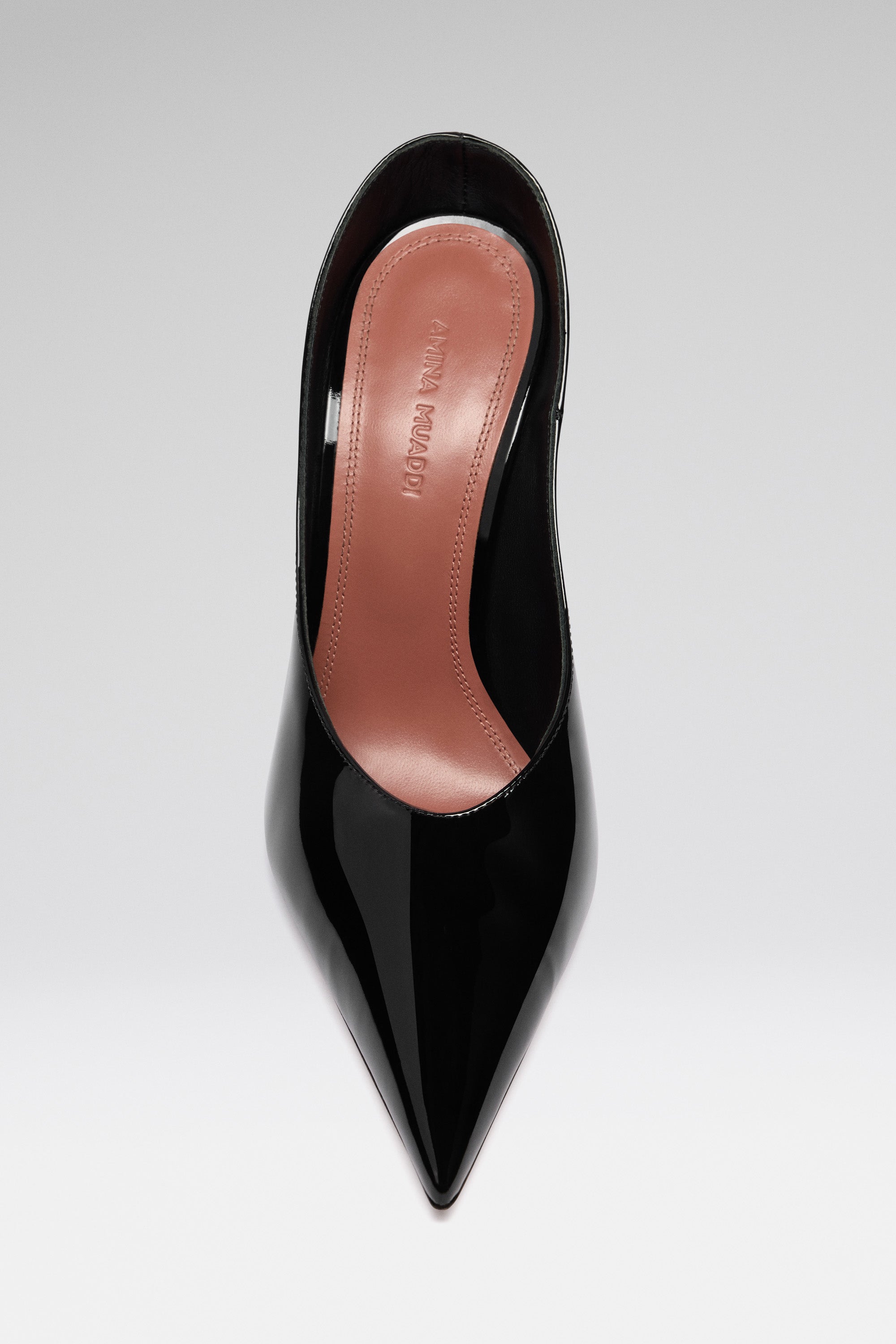 【関税&送料込】Amina Muaddi Anok Mule Sandals In Patent Lea Amina Muaddi Patent Leather Anok Mules 105 | Harrods US