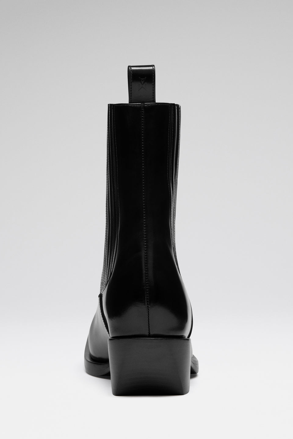 Chiara Chelsea Boot 40 Shiny Black Spazzolato