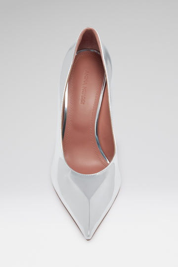 Christine Pump 100 Silver Mirror