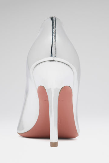 Christine Pump 100 Silver Mirror