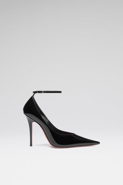 シューズ・サンダルその他 AMINA MUADDI Woman Pumps Black ANOKPUMP PATENTBALCK Anok 105 patent leather pumps in black - Amina Muaddi