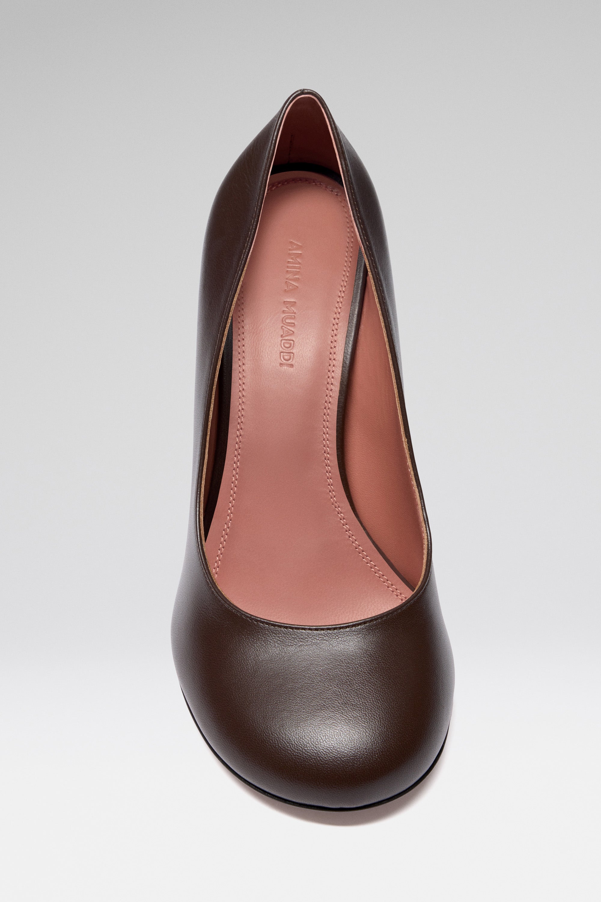 AMINA MUADDI IRISPUMP95NAPPAMOCHA 関税送料込 12S357484IRI_IRIS_PUMP_95_NAPP