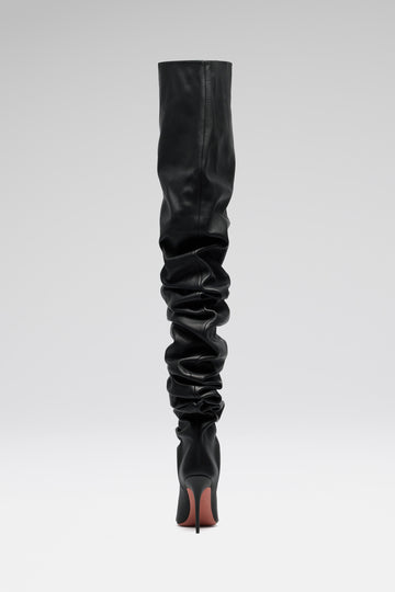 Anok 105 designer thigh high boots