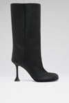 Liya Boot 95 Black Grainy Leather