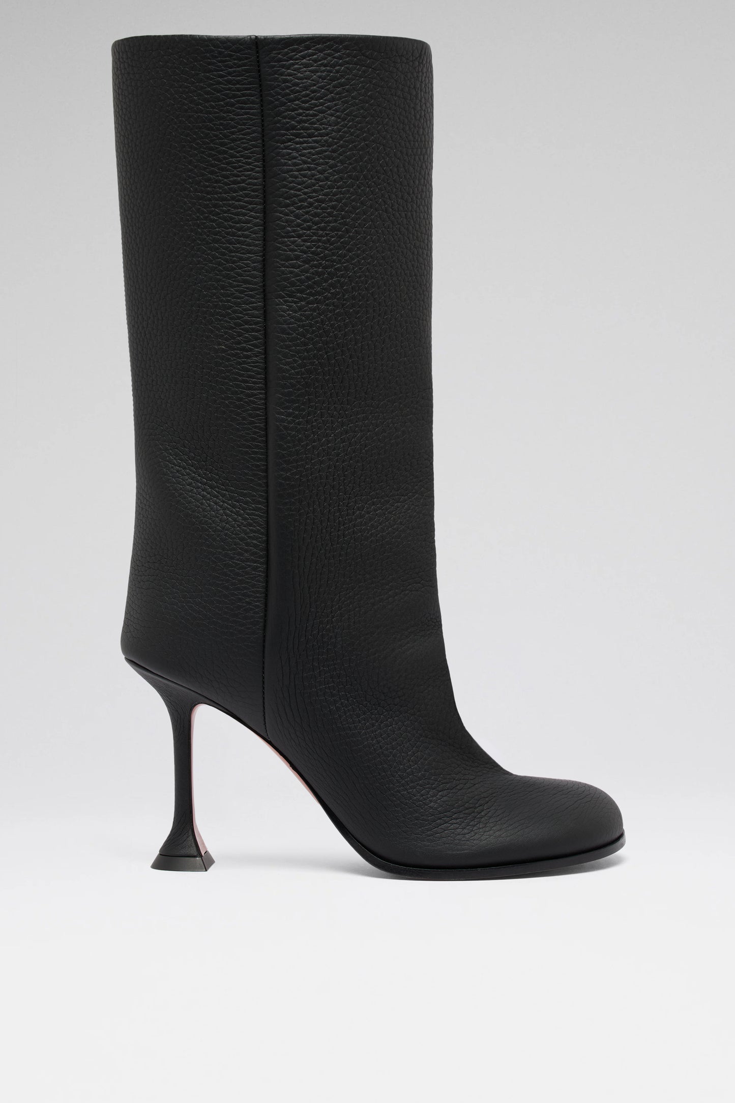 Liya Boot 95 Black Grainy Leather