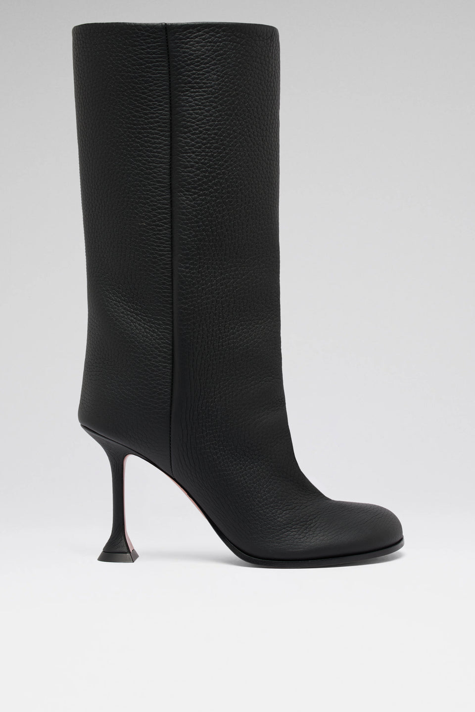 Liya Boot 95 Black Grainy Leather