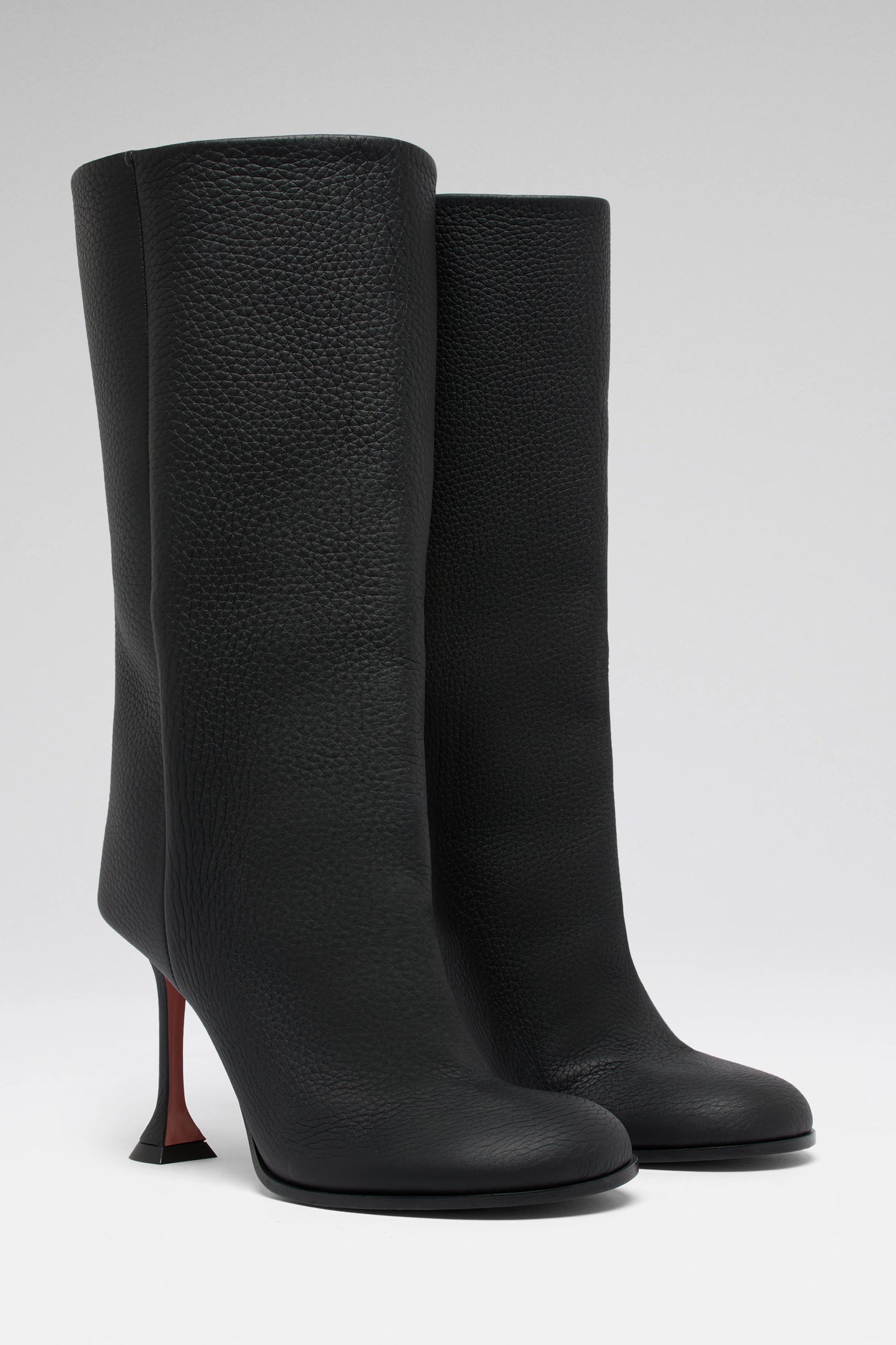 Liya Boot 95 Black Grainy Leather