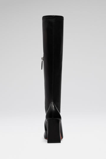 Marine Stretch Boot Stretch Black Nappa