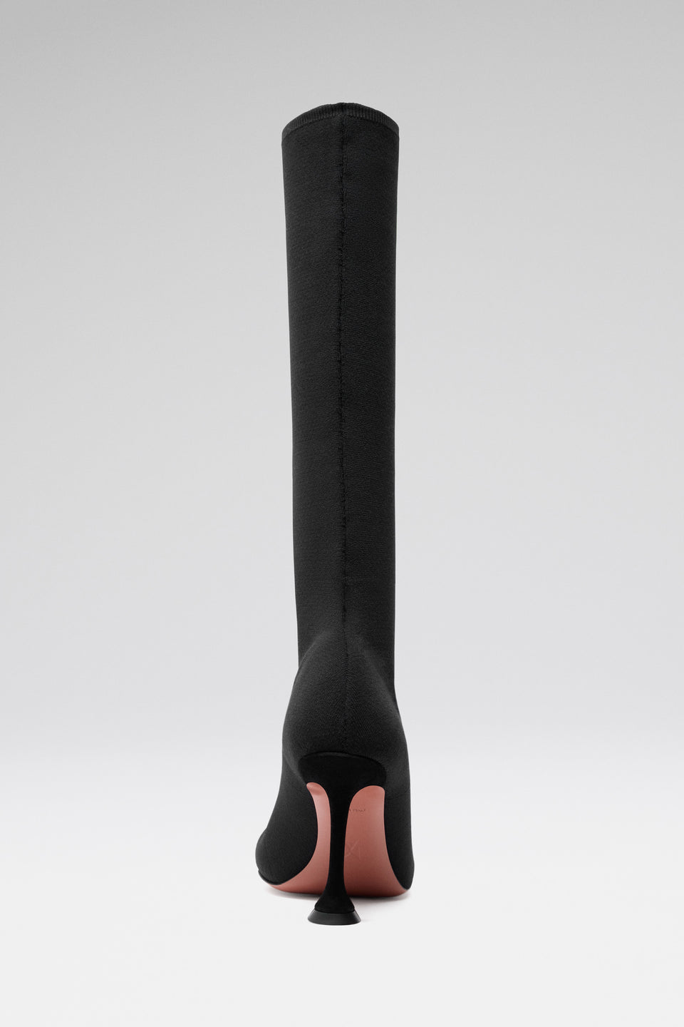 Veneda Stretch Boot Black Fine Knit