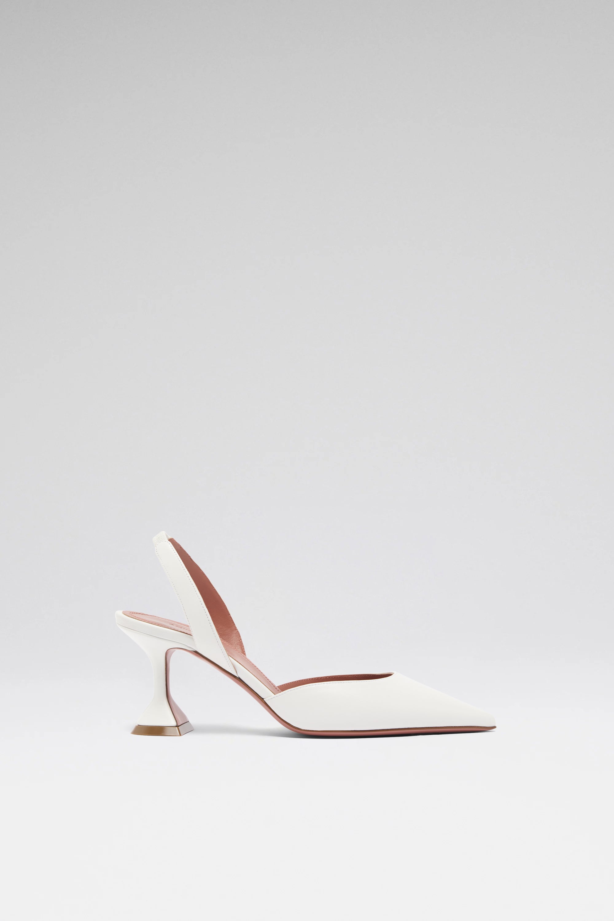 Holli Sling 70 White Nappa