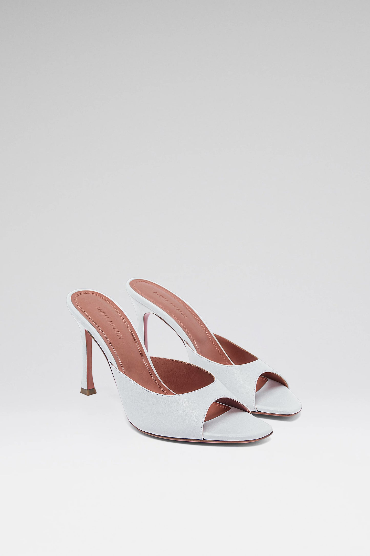 Alexa Slipper 95 White Nappa