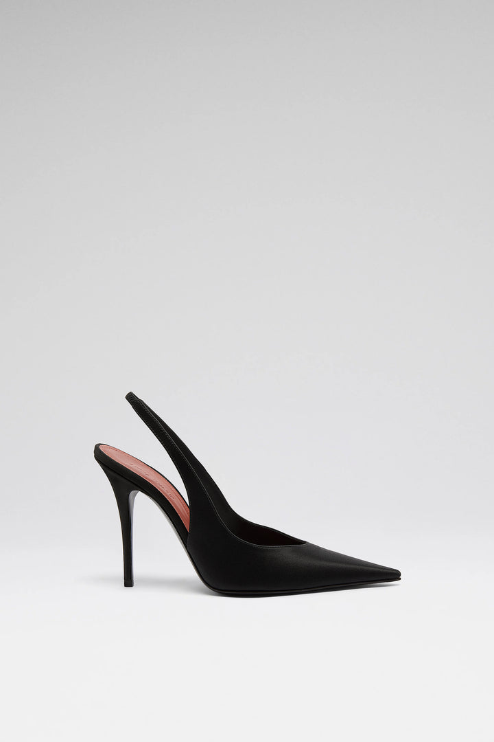 Anok 105 Print Satin Sling Pump