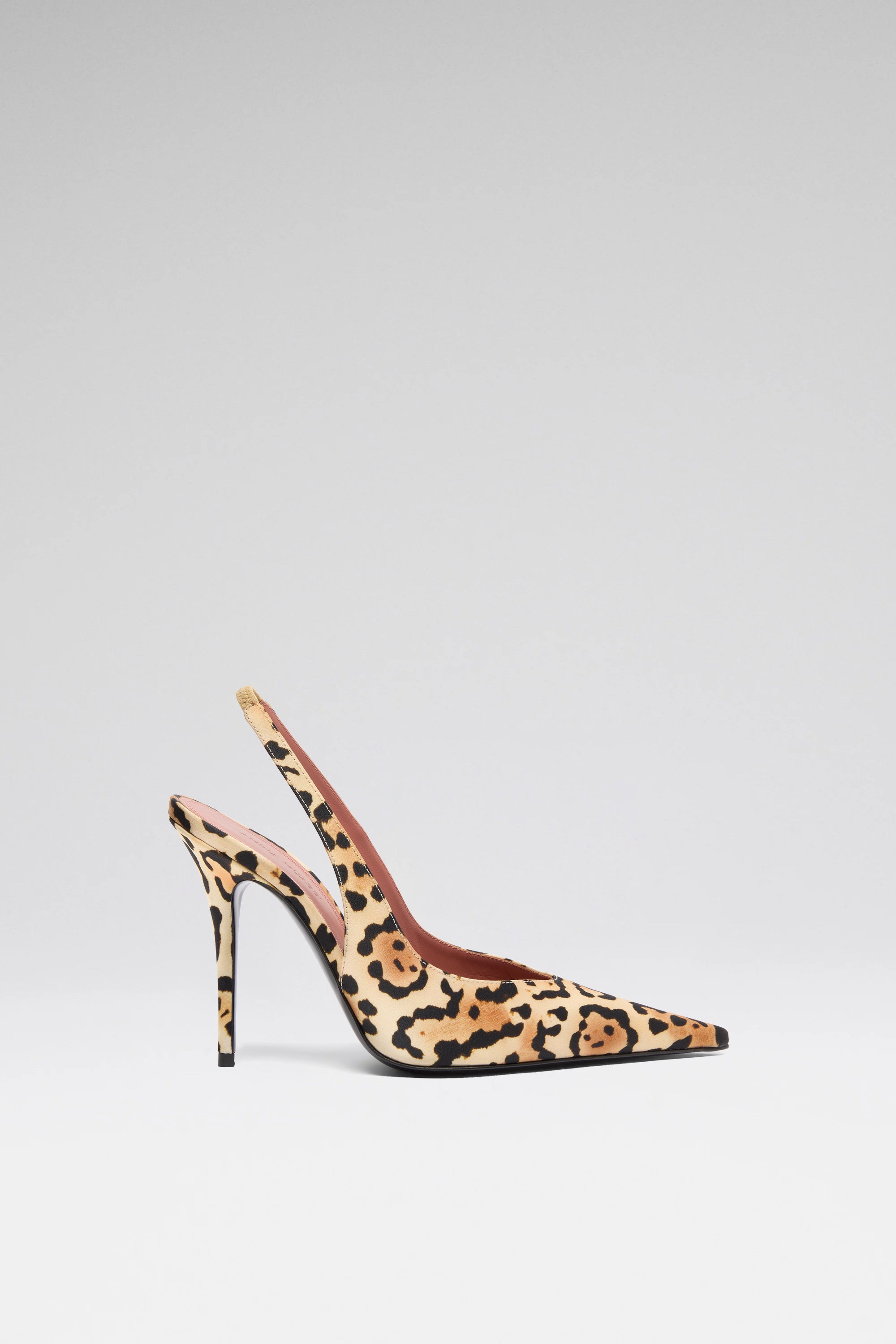 【関税&送料込】Amina Muaddi Anok Mule Sandals In Satin Anok 105 satin mules in brown - Amina Muaddi | Mytheresa