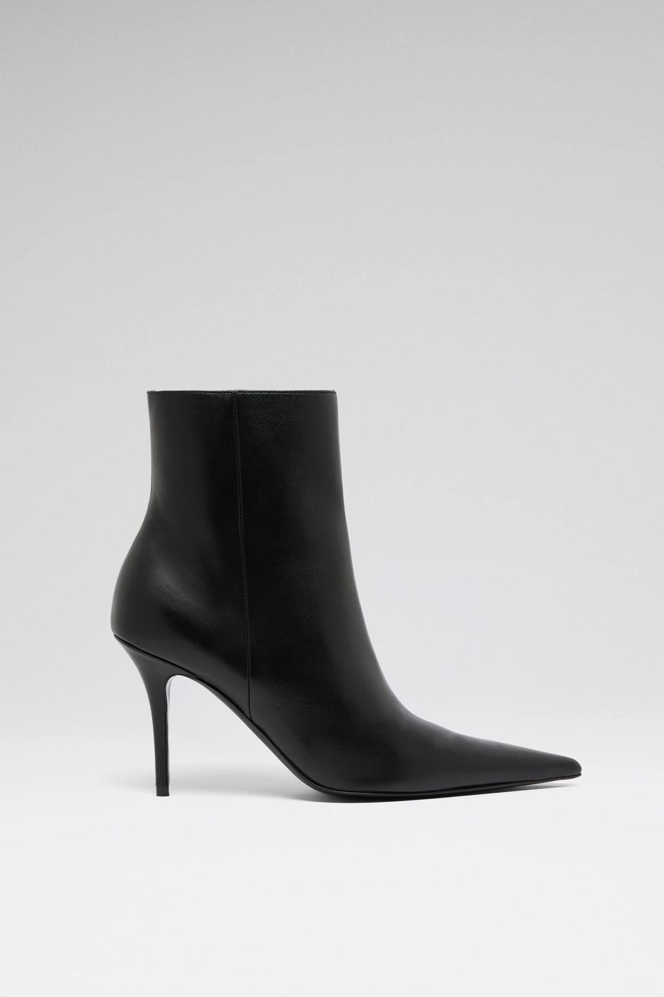 Barbara Bootie 90 Black Nappa