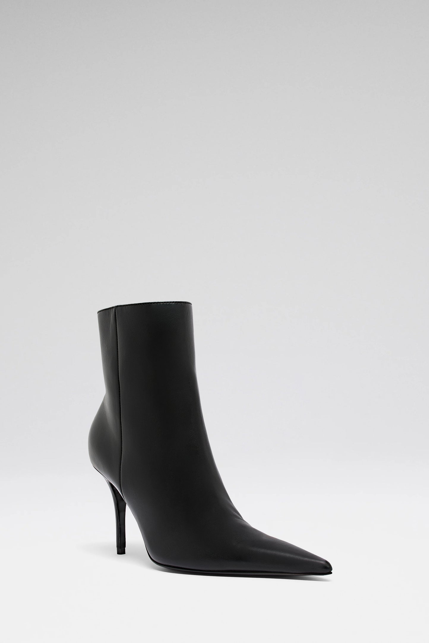 Barbara Bootie 90 Black Nappa