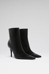 Barbara Bootie 90 Black Nappa