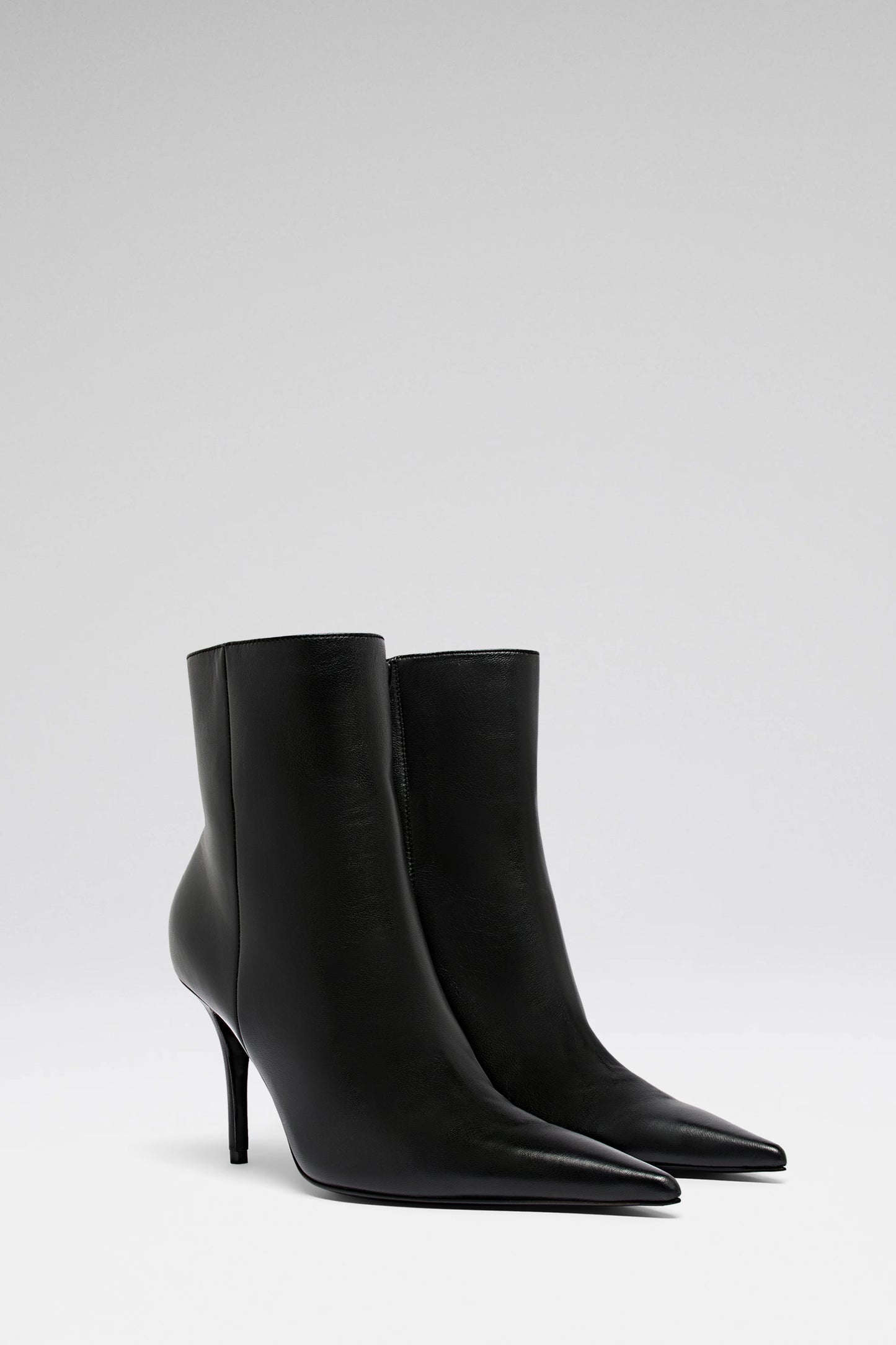 Barbara Bootie 90 Black Nappa