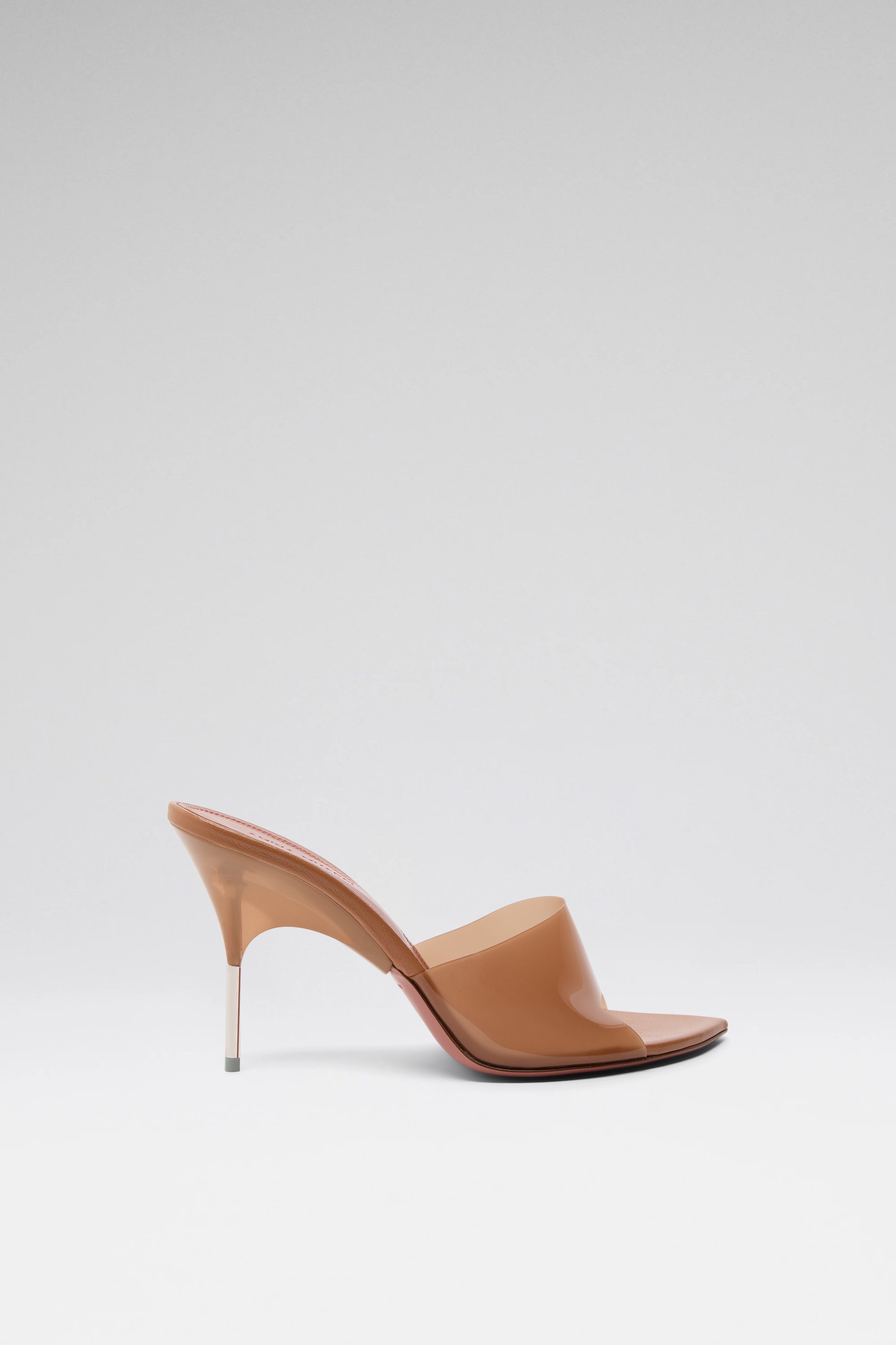 【関税込み】Amina Muaddi ブラウン Bianca サンダル Amina Muaddi: Brown Bianca Sandals | SSENSE
