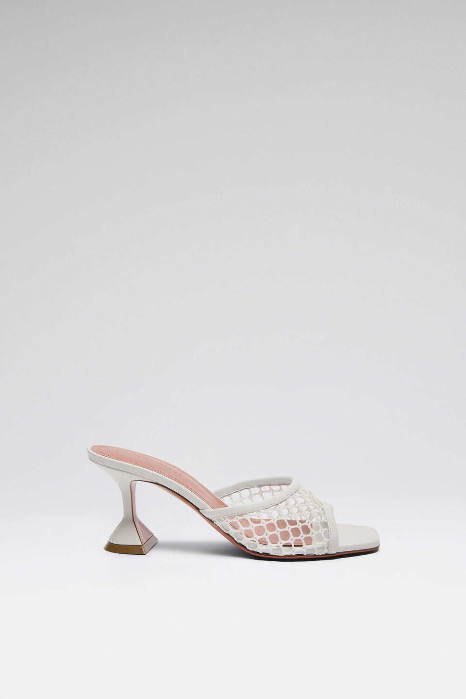 Lupita Net Slipper 70 White Raffia