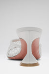 Lupita Net Slipper 70 White Raffia