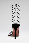 Lori Lace Up Sandal 95 Black Patent