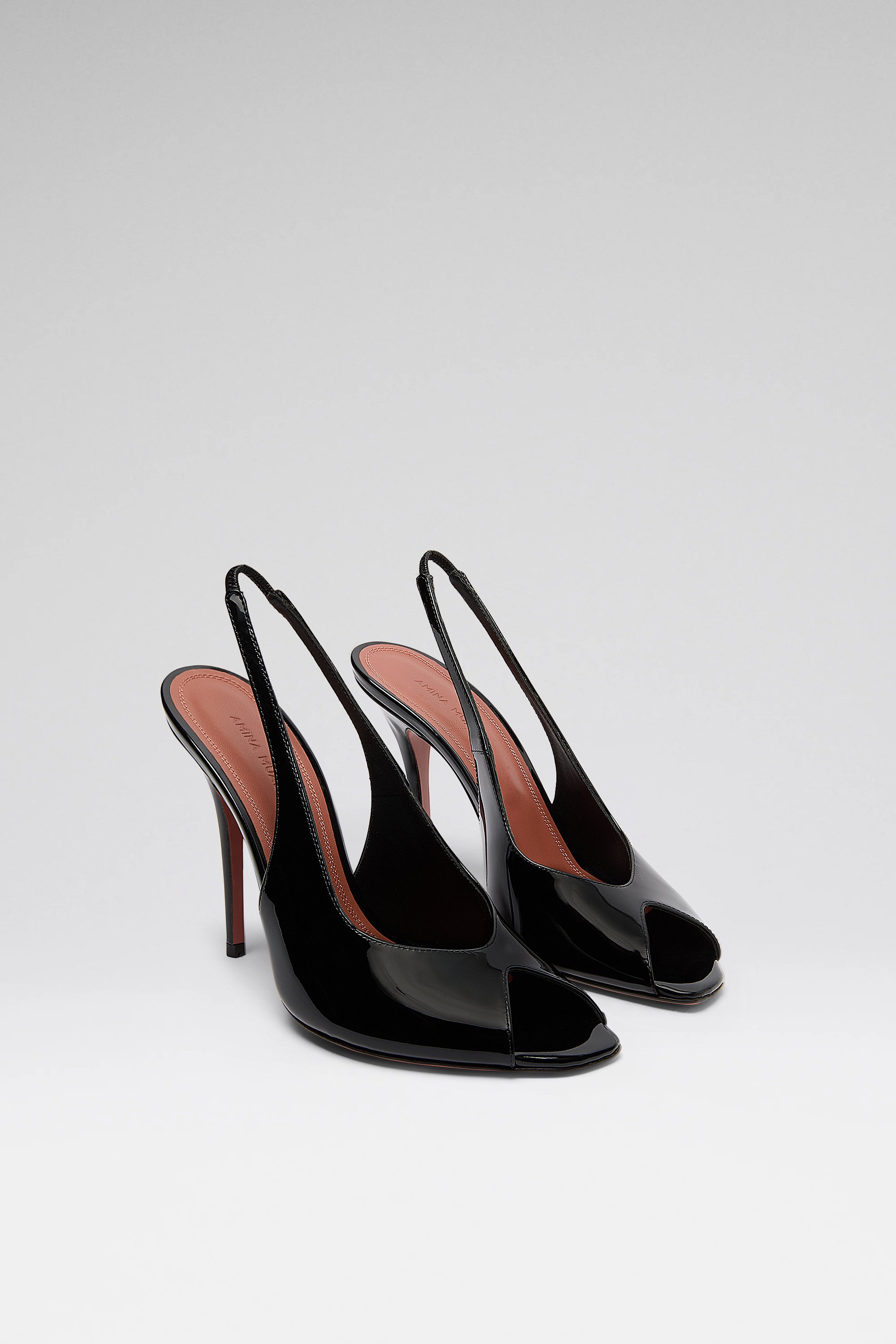 値下　新品　Solace London Pippa アシンメトリックトップ 38 Simmi LondonVinda mid block heel shoes with straps in dark red | ASOS