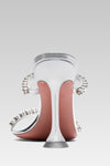 Gigi Slipper 95 Silver Mirror And White Crystals