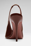 Kristina Sling 105 Chocolate Patent