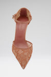 Barbara Lace Mary Jane 105 Latte Lace