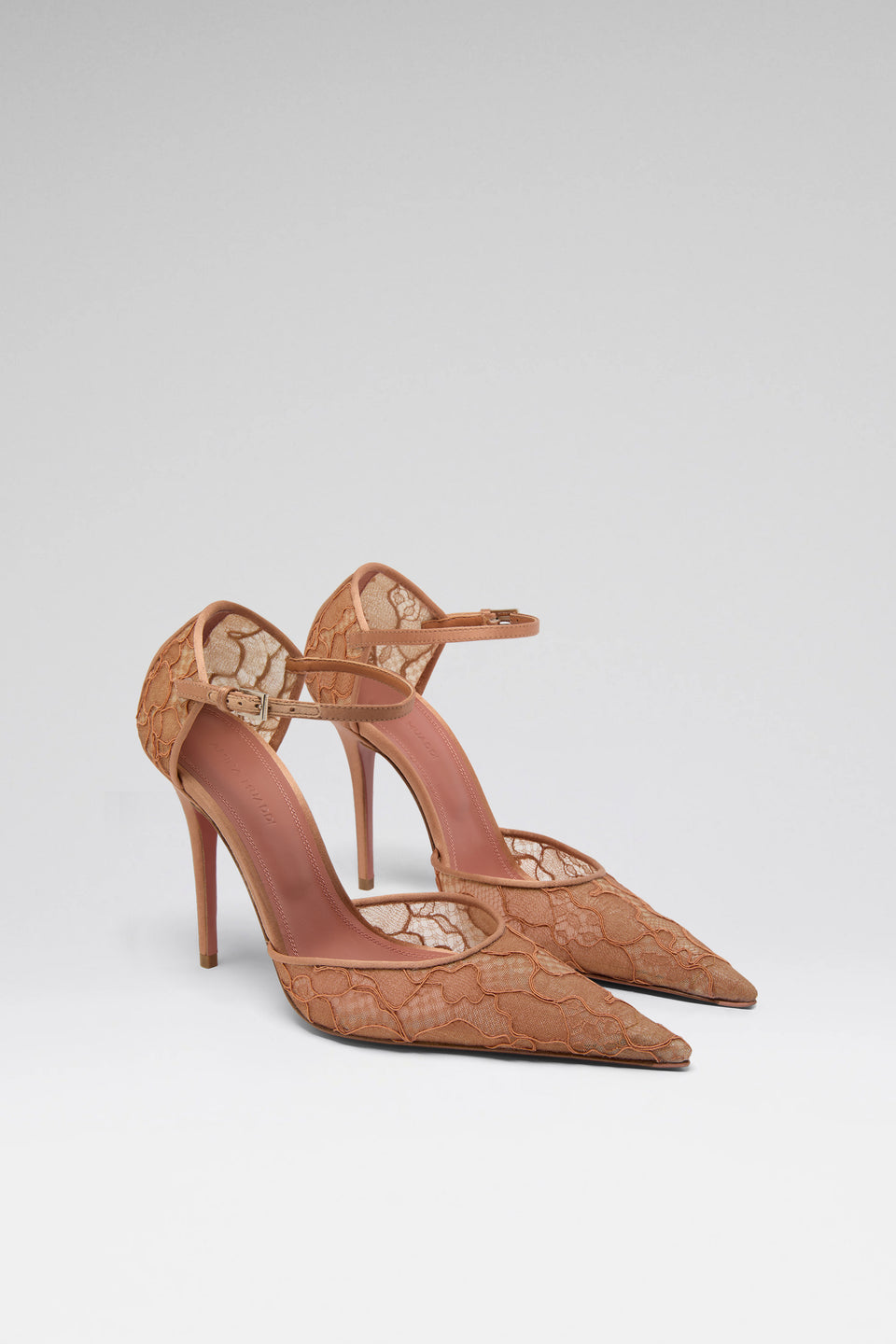 Barbara Lace Mary Jane 105 Latte Lace
