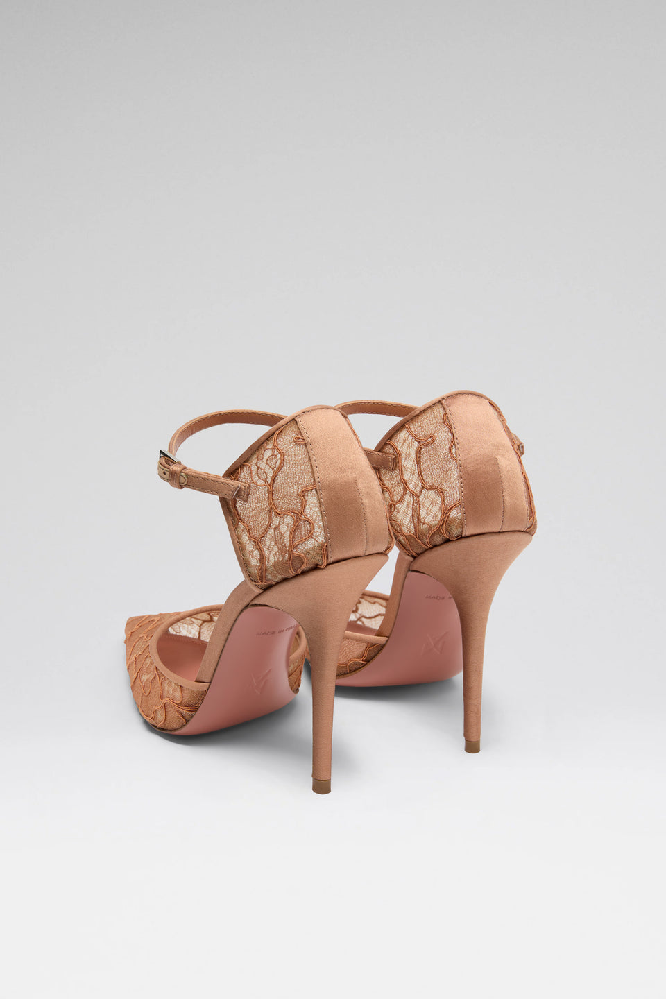 Barbara Lace Mary Jane 105 Latte Lace